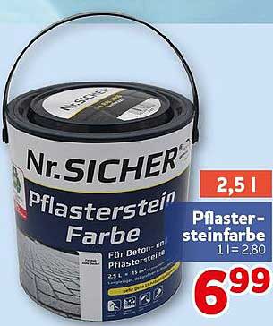 Nr.SICHER Pflasterstein Farbe
