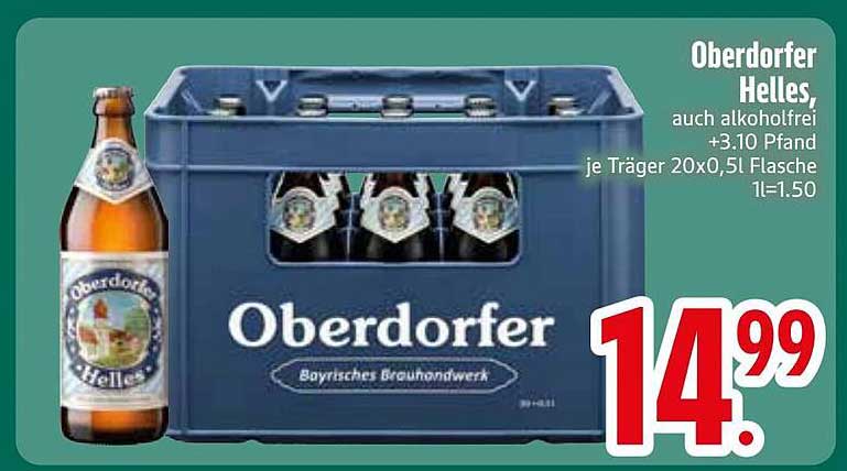 Oberdorfer Helles, auch alkoholfrei