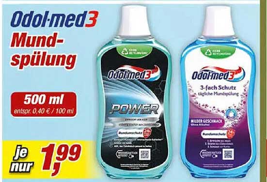 Odol-med3 Mund-spülung