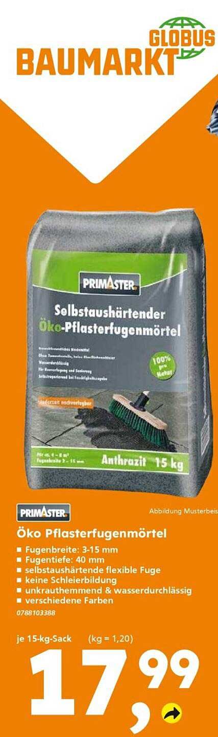 Öko Pflasterfugenmörtel