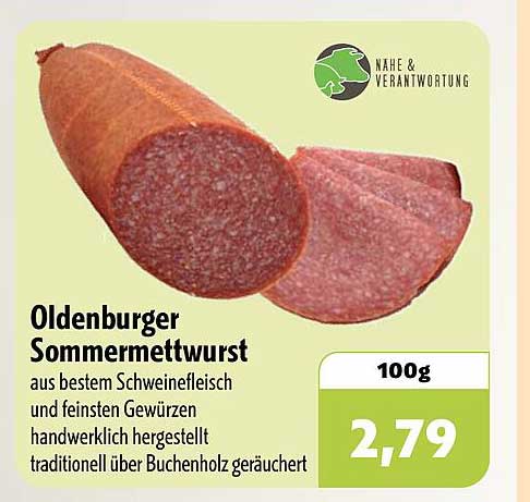 Oldenburger Sommermettwurst