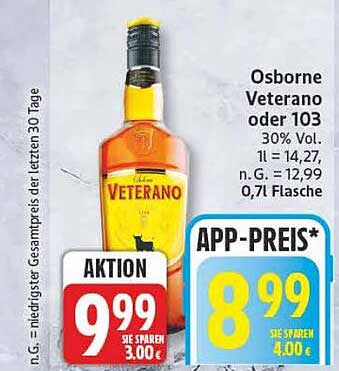 Osborne Veterano oder 103