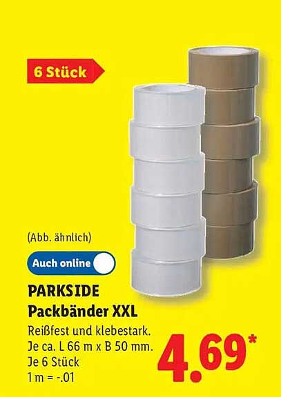PARKSIDE Packbänder XXL