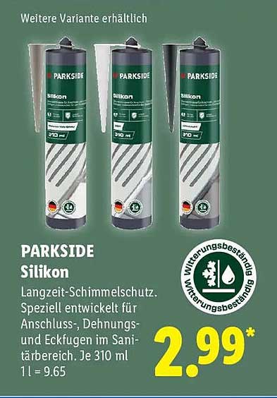 PARKSIDE Silikon