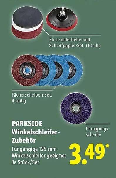 PARKSIDE Winkelschleifer-Zubehör