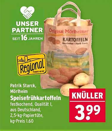 Patrik Starck, Mörlheim Speisefrühkartoffeln