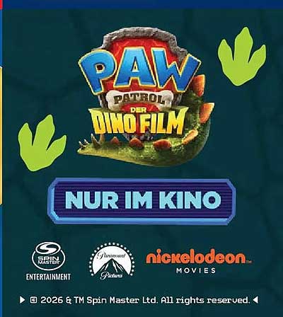 PAW Patrol Der Dino Film NUR IM KINO