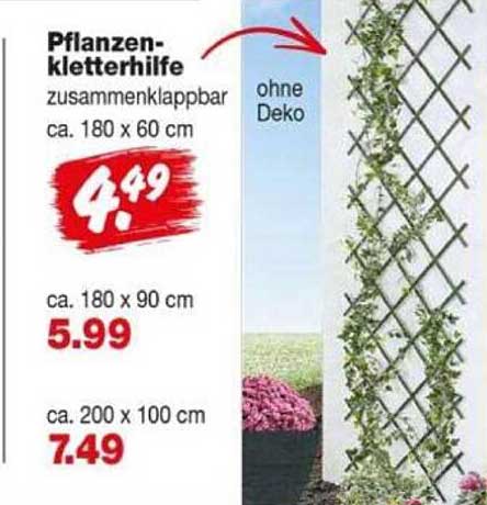 Pflanzen-kletterhilfe zusammenklappbar