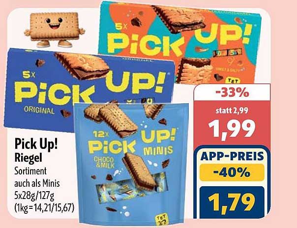 Pick Up! Riegel