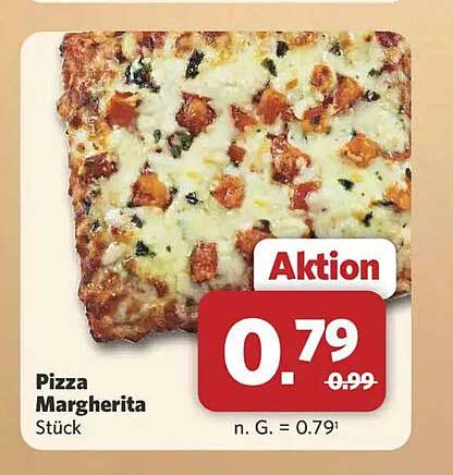 Pizza Margherita Stück