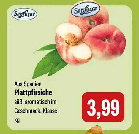Plattpfirsiche