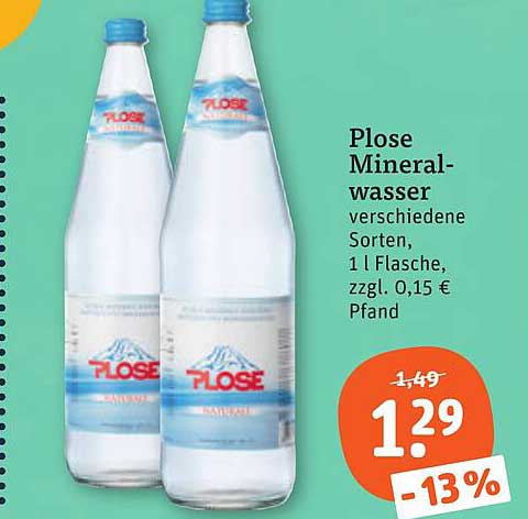 Plose Mineralwasser