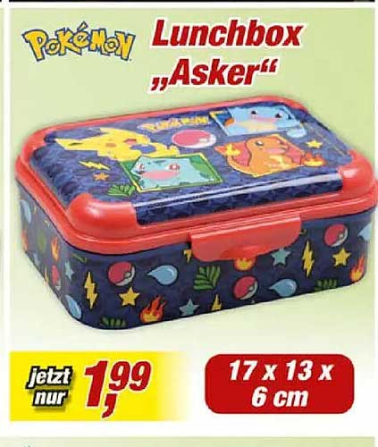 Pokémon Lunchbox „Asker“