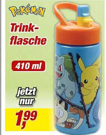 Pokémon Trinkflasche 410 ml