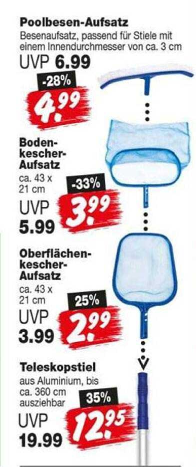 Poolbesen-Aufsatz