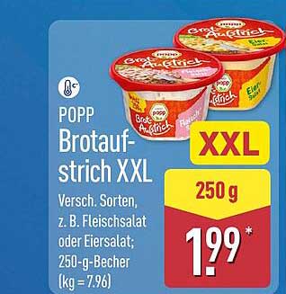POPP Brotaufstrich XXL