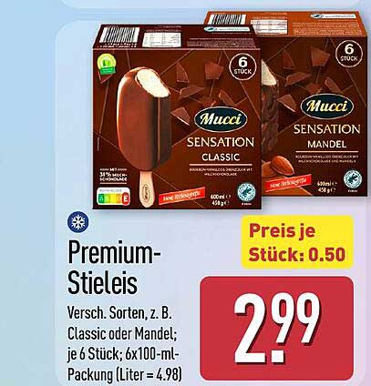 Premium-Stieleis