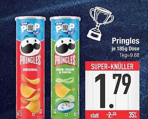 Pringles je 185g Dose