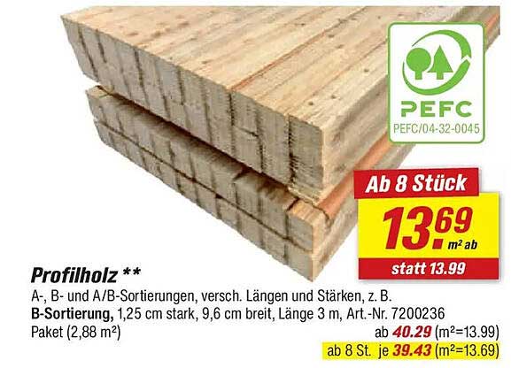 Profilholz **