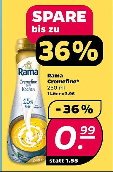 Rama Cremefine* 250 ml
