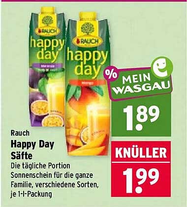 Rauch Happy Day Säfte