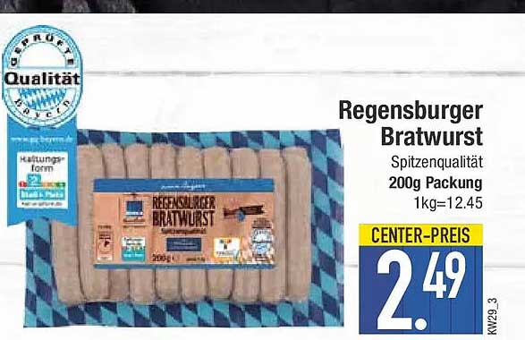 Regensburger Bratwurst