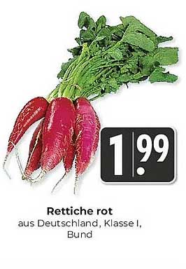 Rettiche rot