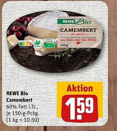 REWE Bio Camembert