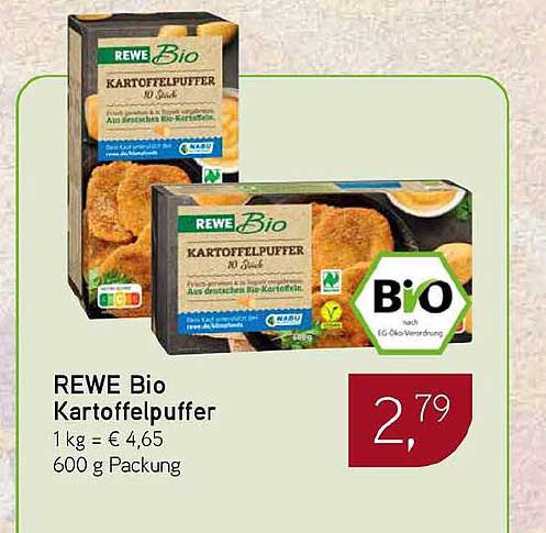 REWE Bio Kartoffelpuffer