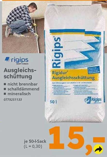 Rigips Ausgleichsschüttung