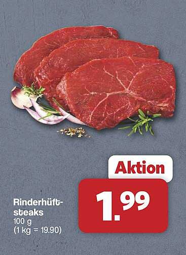Rinderhüftsteaks