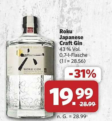 Roku Japanese Craft Gin