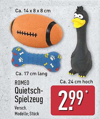ROMEO Quietsch-Spielzeug