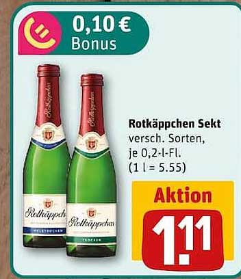 Rotkäppchen Sekt versch. Sorten, je 0,2-l-Fl.