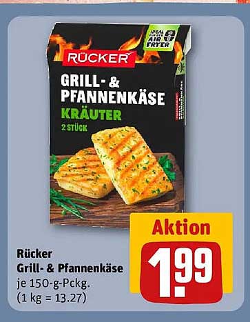Rücker Grill- & Pfannenkäse Kräuter 2 Stück