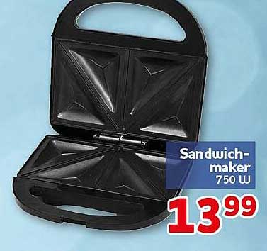 Sandwich-maker 750 W