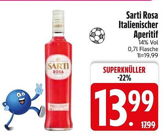 Sarti Rosa Italienischer Aperitif