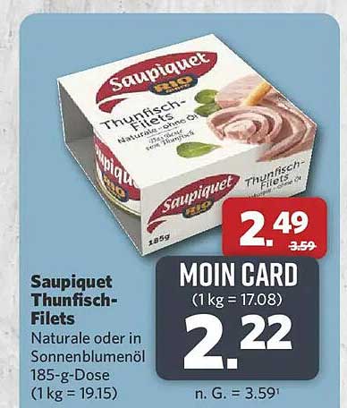 Saupiquet Thunfisch-Filets