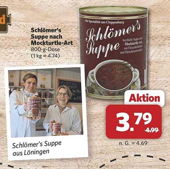 Schlömer's Suppe nach Mockturtle-Art