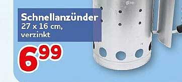Schnellanzünder 27 x 16 cm, verzinkt