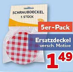 SCHRAUBDECKEL 5 STÜCK