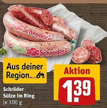 Schröder Sülze im Ring je 100 g