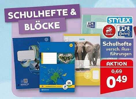 SCHULHEFTE & BLÖCKE