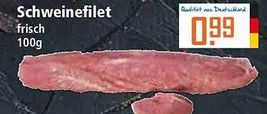 Schweinefilet frisch 100g