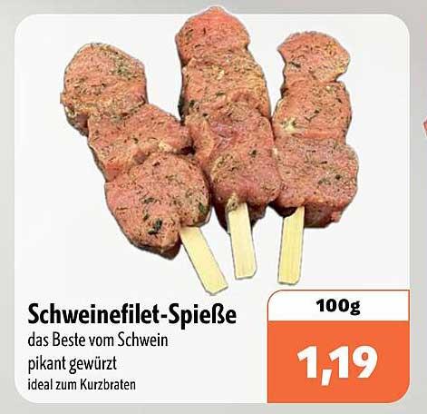 Schweinefilet-Spieße