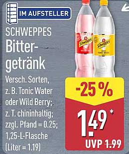 SCHWIPPES Bittergetränk
