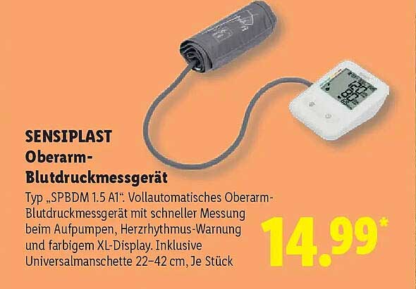 SENSIPLAST Oberarm-Blutdruckmessgerät