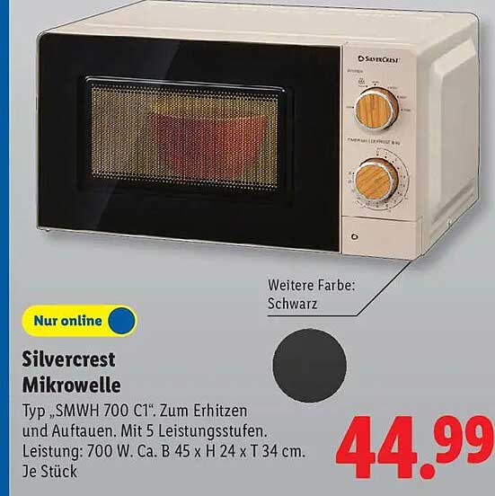 Silvercrest Mikrowelle