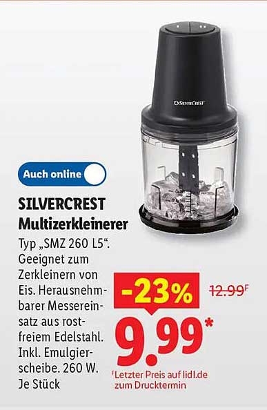SILVERCREST Multizerkleinerer