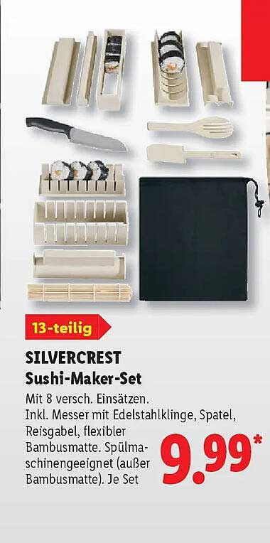 SILVERCREST Sushi-Maker-Set
